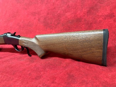 Winchester 1885 Low Wall Hunter 17 HMR  24" Brushed Polish Blued Octagon Barrel, Satin Walnut Stock (524100170) - Image 7 of 9