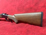Winchester 1885 Low Wall Hunter 17 HMR  24" Brushed Polish Blued Octagon Barrel, Satin Walnut Stock (524100170) - Image 7 of 9