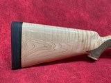 Winchester 70 Super Grade Maple 6.5 PRC 3+1 Capacity, 24" Barrel, Polished Blued Metal Finish, Gloss AAA Maple Stock (535218294) - Image 2 of 10