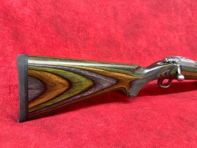 Ruger 7219 77/17 17 WSM 6+1 18.50" Threaded Barrel, Matte Stainless Steel, Integral Scope Mounts On Solid Steel Receiver, Green Mountain Laminate - Image 2 of 11