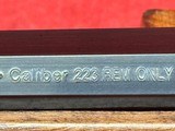 Winchester 1885 Low Wall Hunter 223 Rem 1rd 24" Polished Blued Octagon Barrelr, Grade III/IV Walnut Pistol Grip Stock (534293208) - 11 of 11