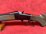 Winchester 1885 Low Wall Hunter 223 Rem 1rd 24" Polished Blued Octagon Barrelr, Grade III/IV Walnut Pistol Grip Stock (534293208) - 9 of 11