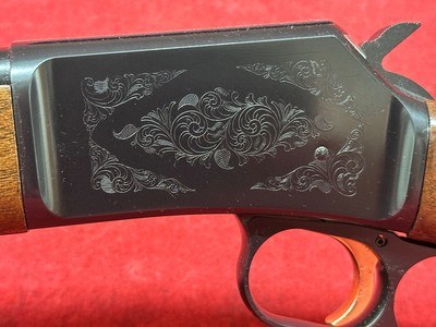 Browning BL-22 22 LR 15+1 20" Polished Blued Barrel, Polished Blued Steel Receiver, Gloss Black Walnut/ Wood Stock (024101103) - Image 7 of 8