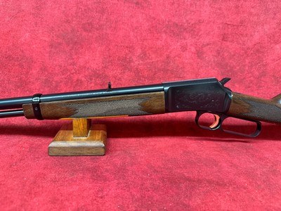 Browning BL-22 22 LR 15+1 20" Polished Blued Barrel, Polished Blued Steel Receiver, Gloss Black Walnut/ Wood Stock (024101103) - Image 6 of 8