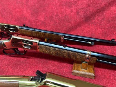 Henry First Strike Wisconsin Series Rifles 22lr, 44 mag, and 45-70 gov, Matching #54 or 250 Limited Editions. - Image 8 of 16