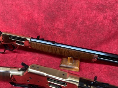 Henry First Strike Wisconsin Series Rifles 22lr, 44 mag, and 45-70 gov, Matching #54 or 250 Limited Editions. - Image 9 of 16