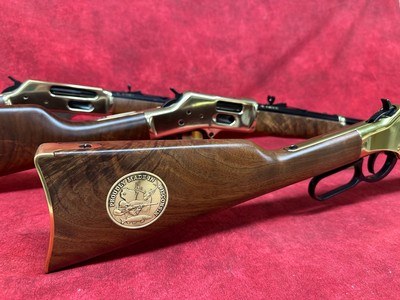 Henry First Strike Wisconsin Series Rifles 22lr, 44 mag, and 45-70 gov, Matching #54 or 250 Limited Editions. - Image 4 of 16