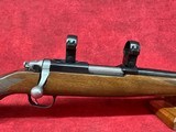 Ruger 77/17 17 WSM 6+1 20" Threaded Barrel, Blued Alloy Steel, American Walnut Stock (7222) - Image 4 of 17