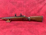 Ruger 77/17 17 WSM 6+1 20" Threaded Barrel, Blued Alloy Steel, American Walnut Stock (7222) - Image 7 of 17