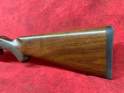 Ruger 77/17 17 WSM 6+1 20" Threaded Barrel, Blued Alloy Steel, American Walnut Stock (7222) - Image 8 of 17