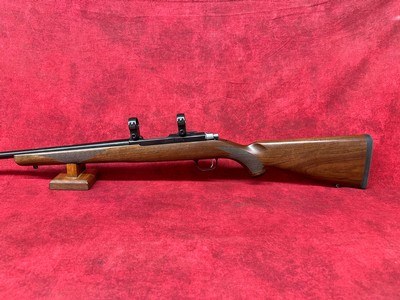 Ruger 77/17 17 WSM 6+1 20" Threaded Barrel, Blued Alloy Steel, American Walnut Stock (7222) - Image 7 of 17
