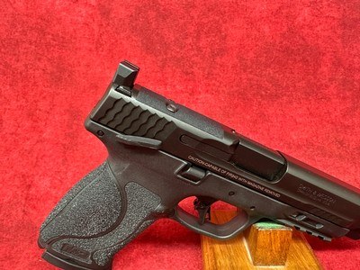 Smith & Wesson M&P PC M2.0 Full Size 10mm Auto 15+1 5.60" Black Armornite Ported Stainless Steel Barrel, w/Picatinny Rail (13915) - Image 3 of 9