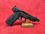 Smith & Wesson M&P PC M2.0 Full Size 10mm Auto 15+1 5.60" Black Armornite Ported Stainless Steel Barrel, w/Picatinny Rail (13915)