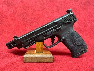 Smith & Wesson M&P PC M2.0 Full Size 10mm Auto 15+1 5.60" Black Armornite Ported Stainless Steel Barrel, w/Picatinny Rail (13915) - Image 6 of 9