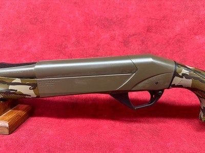 Benelli SBE 3 28ga 24" MO Bottomland/Patriot Brown Cerakote 2+1  (11253) Super Black Eagle 3 - Image 8 of 10
