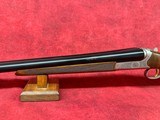 TriStar Bristol SxS Shotgun 16 Gauge 28" Barrel 2.75" Silver Engraved with 24K Gold Inlay Oiled Turkish Walnut Stock (38116) - Image 8 of 9
