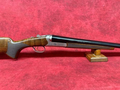 TriStar Bristol SxS Shotgun 16 Gauge 28" Barrel 2.75" Silver Engraved with 24K Gold Inlay Oiled Turkish Walnut Stock (38116) - Image 3 of 9