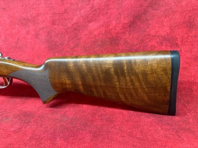 TriStar Bristol SxS Shotgun 16 Gauge 28" Barrel 2.75" Silver Engraved with 24K Gold Inlay Oiled Turkish Walnut Stock (38116) - Image 6 of 9
