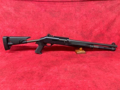 Benelli M4 M1014 Tactical Black 12 Ga 3in 18.5in (11701) - Image 1 of 9
