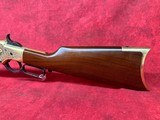Uberti 1866 Yellowboy Deluxe Engraved .45 Colt 20in 10rd A-Grade Rifle (342341) - Image 8 of 13