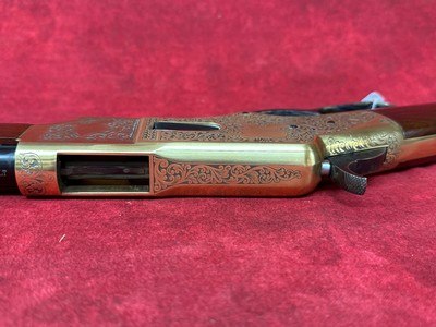 Uberti 1866 Yellowboy Deluxe Engraved .45 Colt 20in 10rd A-Grade Rifle (342341) - Image 13 of 13