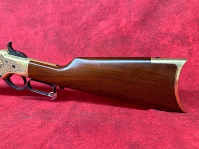 Uberti 1866 Yellowboy Deluxe Engraved .45 Colt 20in 10rd A-Grade Rifle (342341) - Image 8 of 13