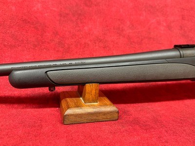 Remington 700 SPS .223 Rem 24" Matte Blue barrel and Black Synthetic stock with gray rubber inserts - Image 10 of 11