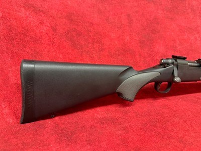Remington 700 SPS .223 Rem 24" Matte Blue barrel and Black Synthetic stock with gray rubber inserts - Image 2 of 11
