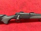 Remington 700 SPS .223 Rem 24" Matte Blue barrel and Black Synthetic stock with gray rubber inserts - Image 3 of 11