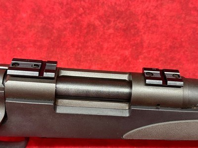 Remington 700 SPS .223 Rem 24" Matte Blue barrel and Black Synthetic stock with gray rubber inserts - Image 5 of 11
