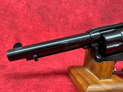 Uberti 1873 Cattleman "Jesse" Outlaws Series 5.5" Blued 357 Mag (356725) - Image 7 of 7