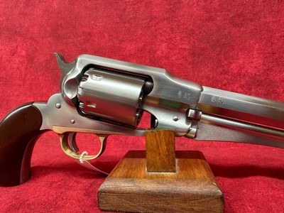 Uberti 1858 New Army Stainless Steel .44 Cal 8" Barrel Revolver (341020) - Image 3 of 7