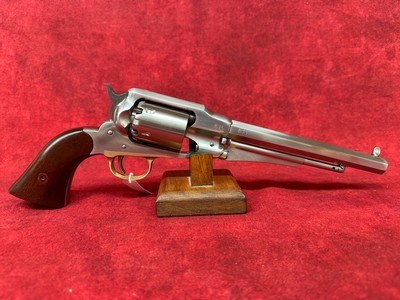Uberti 1858 New Army Stainless Steel .44 Cal 8" Barrel Revolver (341020) - Image 1 of 7
