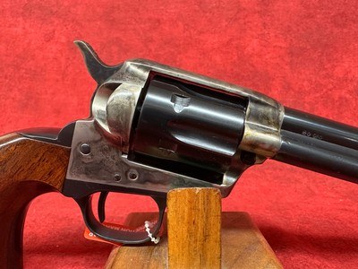 Uberti EMF Stallion 1873 Compact Revolver 38 Special 4.75" Barrel With Standard Grip Steel Back Strap And Trigger Guard  - Image 3 of 8
