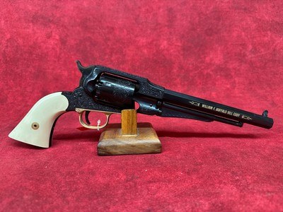 Uberti 1858 New Army Buffalo Bill Commemorative .44 cal. 8" Barrel 1 of 500 (3410BB) - Image 1 of 8