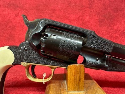 Uberti 1858 New Army Buffalo Bill Commemorative .44 cal. 8" Barrel 1 of 500 (3410BB) - Image 3 of 8