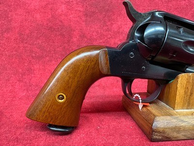 Uberti 1890 Single Action Police .45 Colt 5.5" Barrel Blue Steel Frame B/S & T/G Revolver (356010) - Image 2 of 7