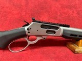 Marlin 1895 Trapper 45-70 Gov 5+1 16.17" Satin Threaded Barrel, Black Adjustable Magpul ELG Synthetic Stock (70912) - Image 3 of 9