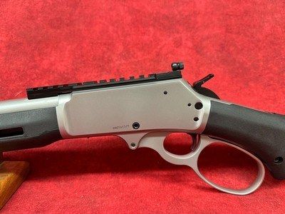 Marlin 1895 Trapper 45-70 Gov 5+1 16.17" Satin Threaded Barrel, Black Adjustable Magpul ELG Synthetic Stock (70912) - Image 8 of 9
