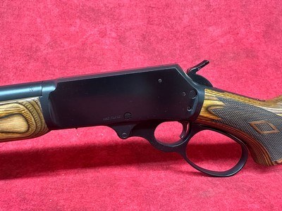 Marlin 1895 Gun Guide 45-70 Gov 6+1 19.10" Satin Blued Steel Threaded Barrel, Brown Laminate Stock (70456) - Image 8 of 10