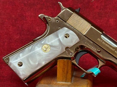 Colt Government .38 Super 5" TALO EDITION ROSE GOLD FINISH (01073BSTS-RG) - Image 2 of 6