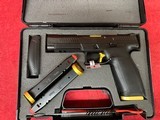 CZ-USA P-10 F Competition-Ready 9mm Luger 19+1 5" Stainless Steel Barrel, Black/Gold (95180) - Image 10 of 10