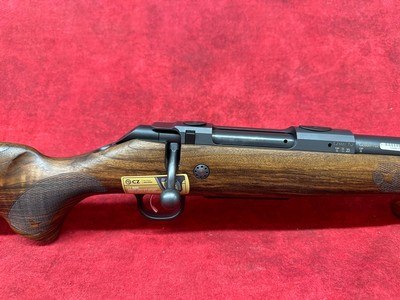 CZ-USA 600 ST2 American High Grade 6.5 Creedmoor 24" Threaded Dark++ Walnut (07717) - Image 4 of 12