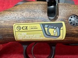 CZ-USA 600 ST2 American High Grade 6.5 Creedmoor 24" Threaded Dark++ Walnut (07717) - Image 7 of 12