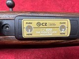 CZ-USA 600 ST2 American High Grade 6.5 Creedmoor 24" Threaded Dark++ Walnut (07717) - Image 8 of 12