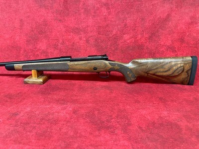 Winchester 70 Super Grade French Walnut 6.5 PRC, 3+1 Capacity, 24" Barrel, Polished Blued, AAA French Walnut Stock(535239294) - Image 8 of 11