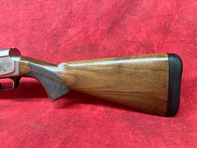 Browning A5 Ultimate 12ga 26" 3" 4+1, Blued Barrel, Engraved Satin Nickel Receiver, Grade III Turkish Walnut Stock (0118203005) - Image 7 of 9