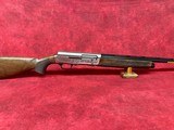 Browning A5 Ultimate 12ga 26" 3" 4+1, Blued Barrel, Engraved Satin Nickel Receiver, Grade III Turkish Walnut Stock (0118203005) - Image 1 of 9