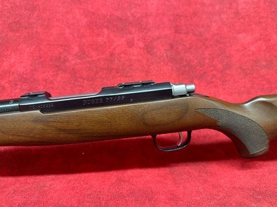 Ruger 77/22 22 Hornet 6+1 Capacity, 20" Threaded Barrel, American Walnut Stock (7225) - Image 9 of 11