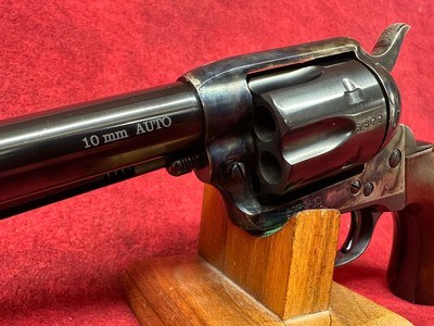 Uberti 1873 Cattleman Ursus 10mm Auto 5.5 Ported Blued Revolver (345493) - Image 7 of 8